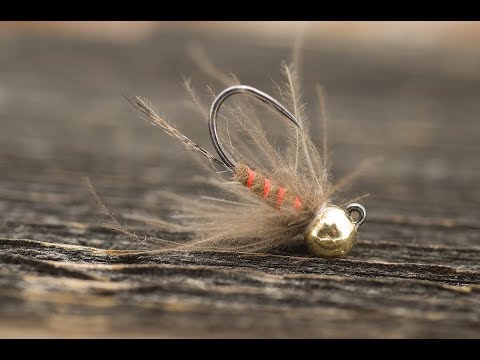 Tying an One Feather Nymph - a CDC nymph for trout and grayling