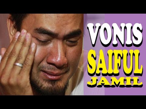 PANAS !!  Saipul Jamil Divonis 3 Tahun Penjara