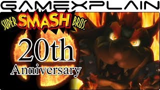 Super Smash Bros. Switch's Logo is Fire! How the Reveal Trailer Celebrates its 20 Year History