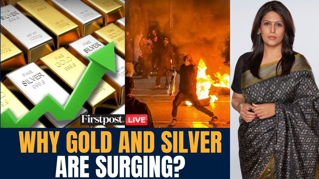 Iran Protest LIVE: Gold, Silver Hit Record Highs Amid Iran Crisis | Vantage with Palki Sharma