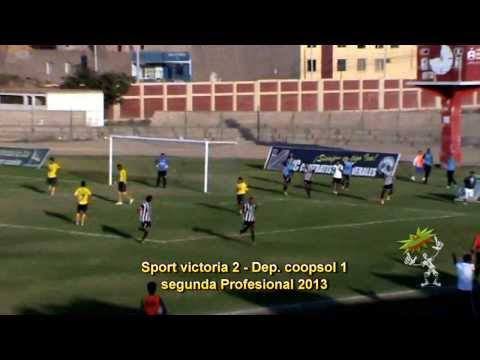 Sport Victoria 2 deportivo coopsol 1 Segunda Profesional 08 setiembre 2013