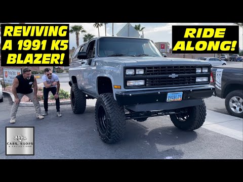 REVIVING A 1991 CHEVY K5 BLAZER!  The Last Of The Square Body!