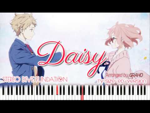 Daisy 「B y Stereo Dive Foundation」TV size ED [Piano]