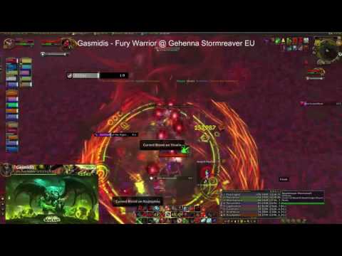 Gehenna Il'gynoth Mythic Kill - Fury Warrior PoV