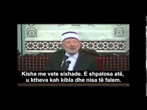 prof.dr. El-Buti: Namazi është më tepër nder për ne, se sa obligim