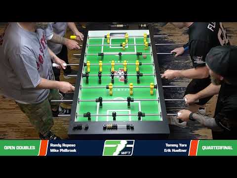 World Foosball Tour  |  Tommy Yore & Erik Hueltner vs Randy Raposo & Mike Philbrook