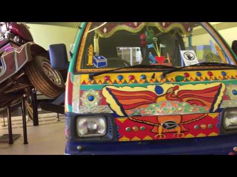 Bling van at riverside museum