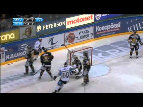 Jääkiekon Sm-Liiga Ilves-Pelicans 2-5 11.10.2011. (Maalikooste)