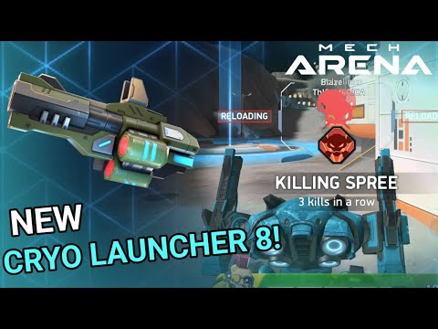 The NEW Cryo Launcher 8 is super fun! • Redd | Mech Arena
