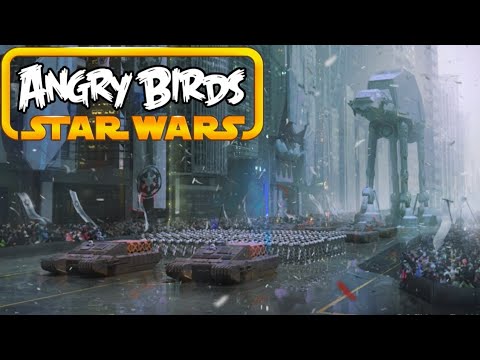 Galactic Empire Military Parade With Angry Birds Star Wars Boss Theme