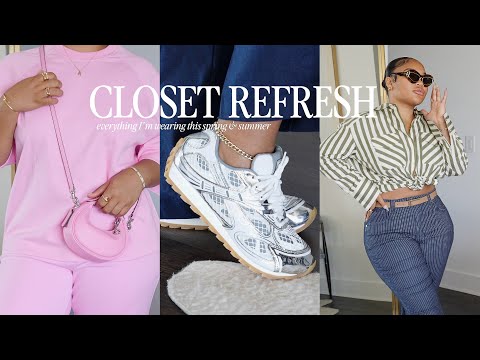 CLOSET REFRESH!: ELEVATED OUTFITS + LUXURY ITEMS + JEWELRY + SHOES + & MORE