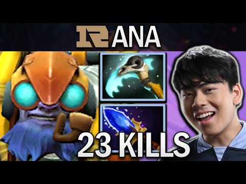 Tinker Dota 2 Gameplay RNG.Ana with Scythe of Vyse and 23 Kills