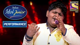Vaishnav&#39;s Rockstar Performance Impresses Everyone | Indian Idol Junior 2