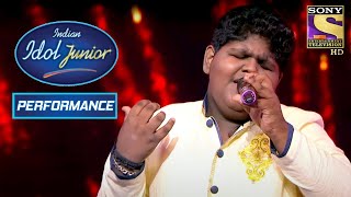 Vaishnav&#39;s Rockstar Performance Impresses Everyone | Indian Idol Junior 2