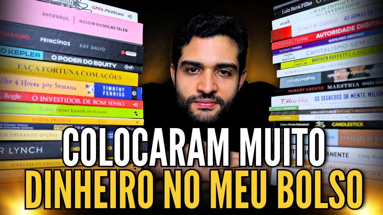 7 LIVROS SOBRE DINHEIRO QUE TRANSFORMARAM A MINHA VIDA