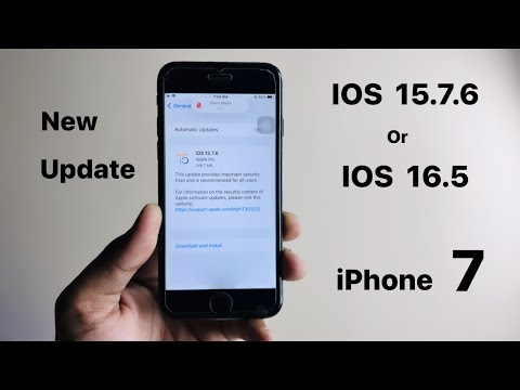 New Update for iPhone 7 -  IOS 15.7.6 || IOS 16.5 beta profile