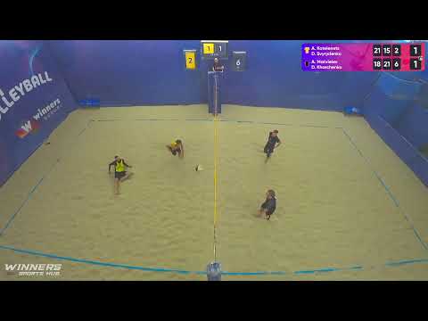 21:00 A. Kotelenets / D. Svyrydenko-A. Matvieiev / D. Kharchenko 16.11.2022|Winners Beach Volleyball