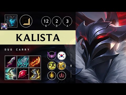 Kalista ADC vs Aphelios - KR Master Patch 25.16