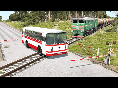 Cars vs Rails #10 – BeamNG.Drive