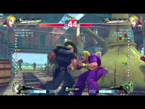 SSF4 AE: BootlegWinner(Ken) vs Chris3495(Ken) - HD 720p