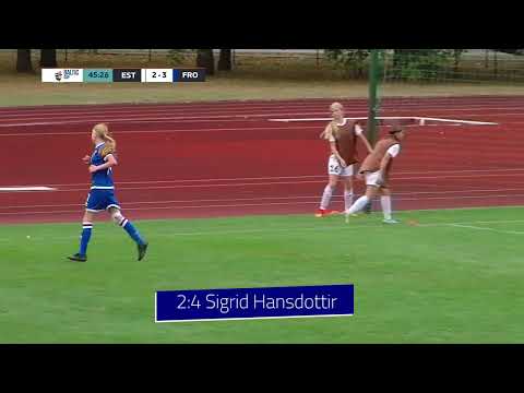 NU15 Balti turniir 2023: Eesti - Fääri saared 2:5 (25.08.2023)