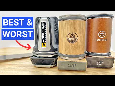Best Rolling Knife Sharpener? I Tested Horl, Tumbler, \u0026 Work Sharp