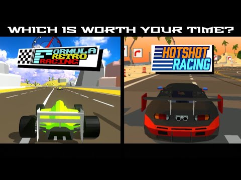 Hotshot Racing / Formula Retro Racing Comparison / First Impressions / Arcade Racer