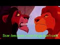 How Mufasa And Scar Could Of Talked The Lion King