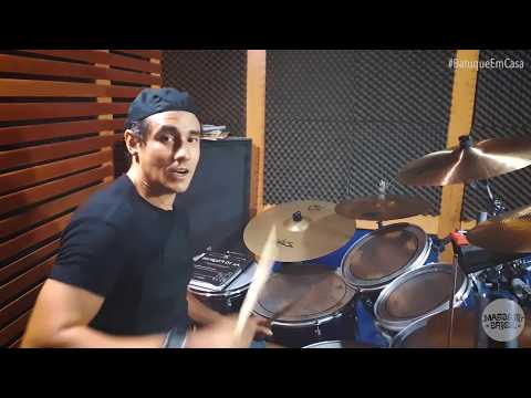 #batuqueemcasa - Bateria (Pedal Duplo) - Marcos Barzo