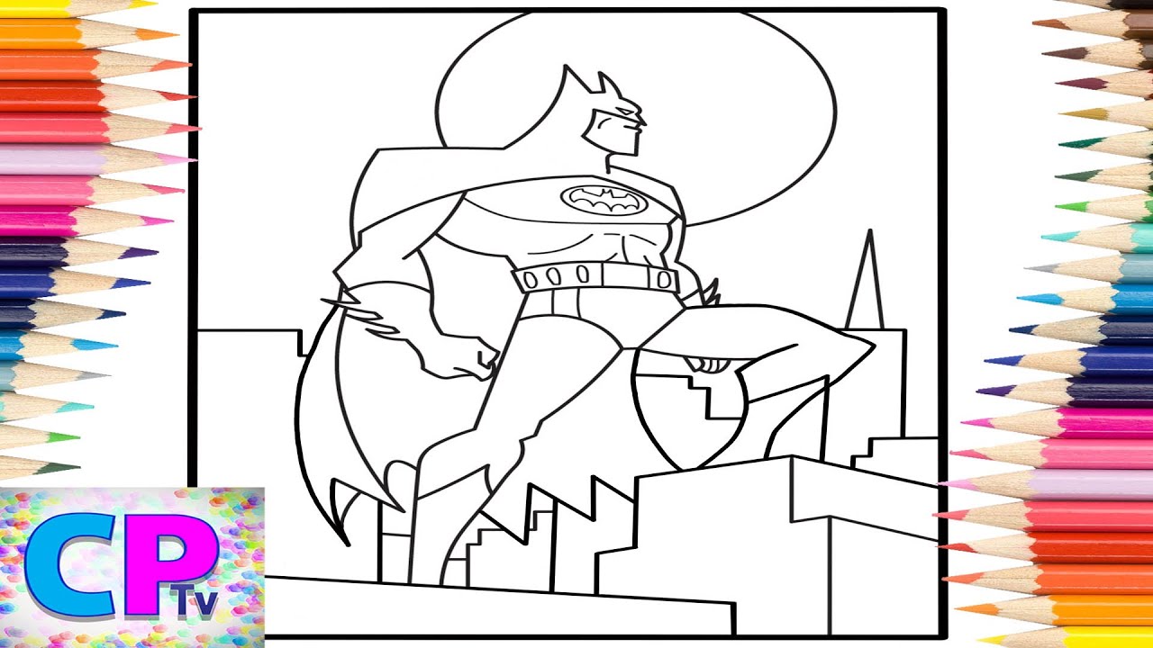Batman at Night Coloring Pages/Batman Coloring/Different Heaven - Safe And Sound [NCS Release]