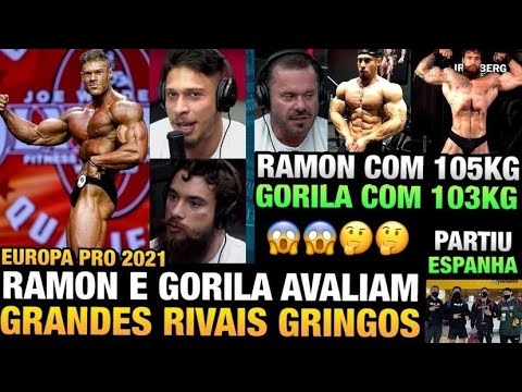 RAMON E GORILA ANALISAM RIVAIS GRINGOS - CARIANI OPINA - RAMON COM 105KG E GORILA COM 103KG E MAIS