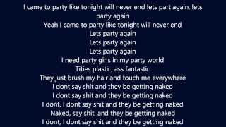 Party Girls Lyrics - Ft. Ludacris, Wiz Khalifa, Jeremih &amp; Cashmere Cat