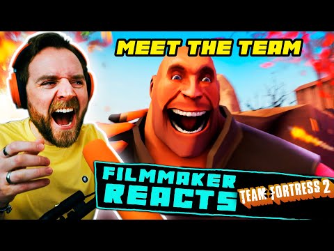 FILMMAKER REACTS: TEAM FORTRESS 2 MEET THE TEAM! | WHAT IS TF2?