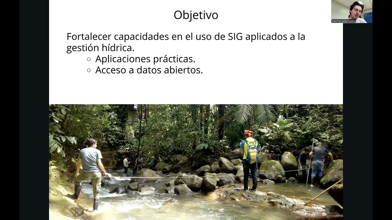 Sesión 1: Mapeando el Agua - Ciclo de Webinar Los SIG y la GIRH