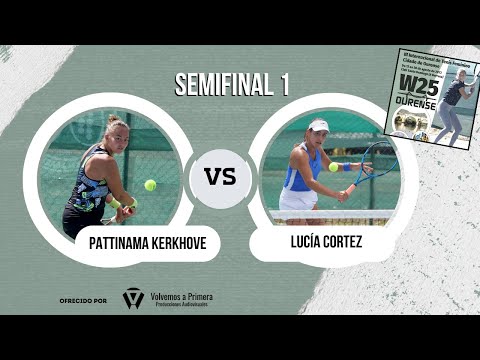 W25 Ourense (2023) - Semifinal (Lucía Cortez VS Lesley Kerkhove)