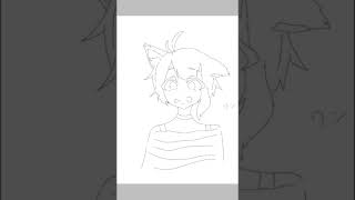 莉犬くん描いてみました！！
