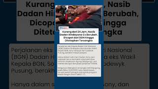 Kurang dari 24 Jam, Nasib Dadan Hindayana Cs Berubah, Dicopot dari BGN hingga Ditetapkan Tersangka
