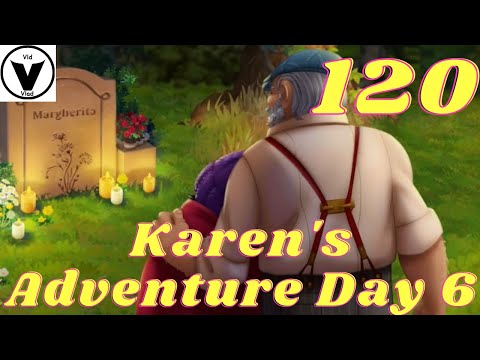 Lily's Garden Day 120 Complete Story - Karen's Adventure Day 6