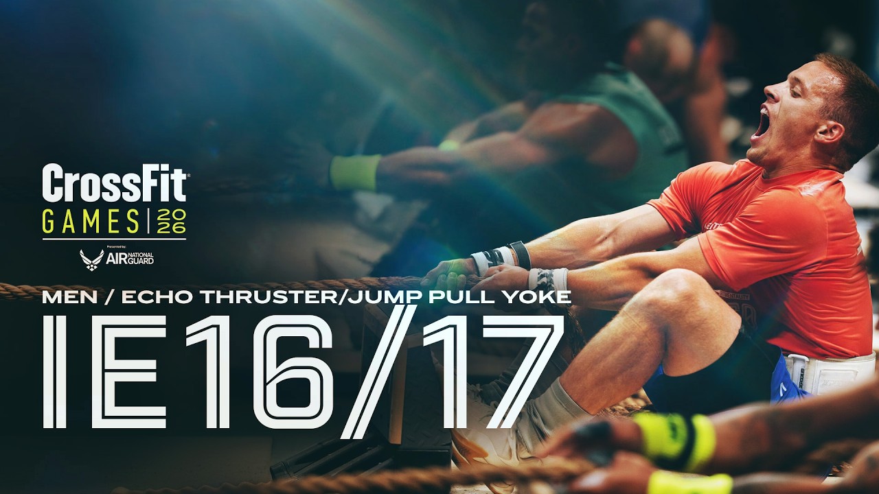 Men's Event 16/17: Echo Thruster/Jump Pull Yoke