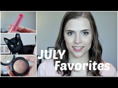 July Beauty Favorites 2016 (and cat bloopers...)