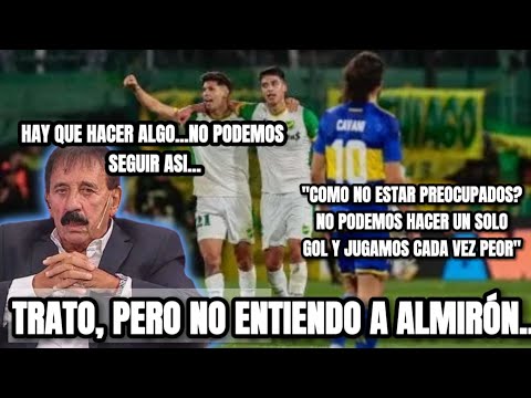 Leto preocupadisimo y enojado con Almirón!! Defensa y justicia vs Boca 1-0