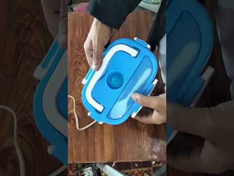Unboxing the Electric Lunch Box: A First Look at the Portable Food Warmer. #shorts