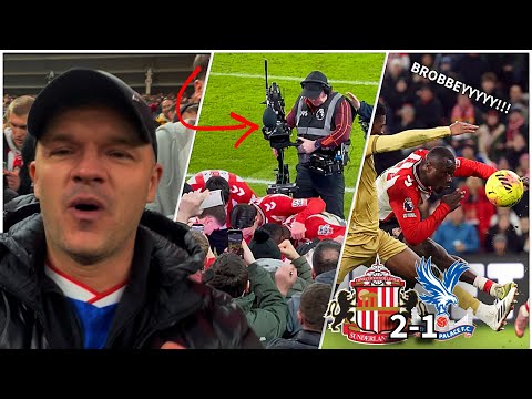Sunderland vs Crystal Palace WHAT A FINISH!!! |2-1| Sunderland showed resilience. 