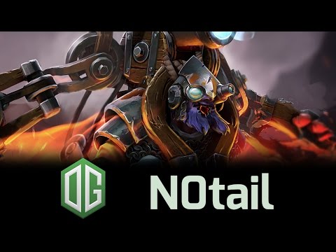 dota 2 - N0tail[Tinker] - Top MMR Gameplay