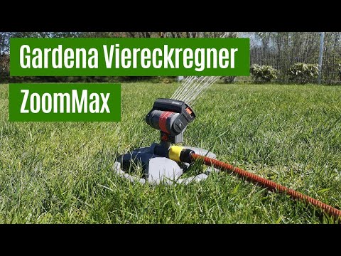 Gardena Viereckregner ZoomMaxx Test - Gut einstellbar und mit Wasserfilter