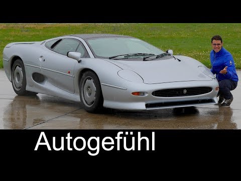 Experience the legendary Jaguar XJ220 supercar with Thomas! - Autogefühl