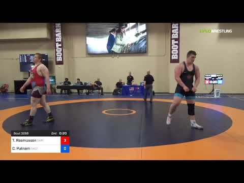 2018 Marine Corps US Open/Senior Men's Freestyle 125 Con 16 #2 - Trevor Rasmussen (CARTC) Vs. Corn
