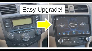 Easy Upgrade Fix for Broken Radio - 2004 Honda Accord - 10" Touchscreen!