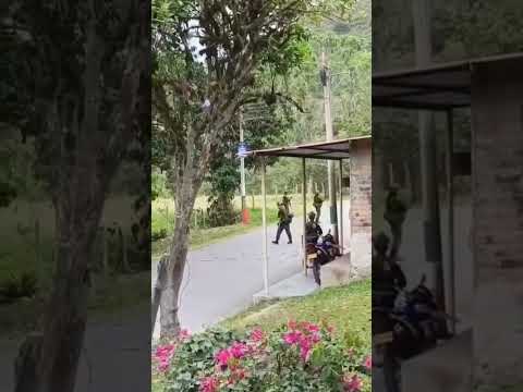 Sistemas antidrón del Ejército neutralizan hostigamiento con explosivos en la vereda Gallego de La P