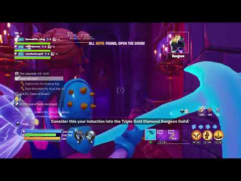 Fortnite - STW | Lab | PL 140 | Group | Speed Run | 3:09
